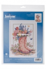Janlynn 023-0611 - Spring Floral Rainboots