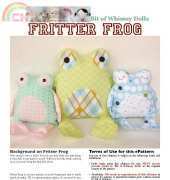 A Bit of Whimsy Dolls- Fritter Frog