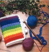 Delores Spagnuolo - Crochet World - Colorful Carryall - Crochet Needle Holder - Free - Spanish