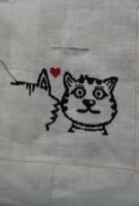 New Stitching Project-Brodez-moi chat! de Isabelle Vautier