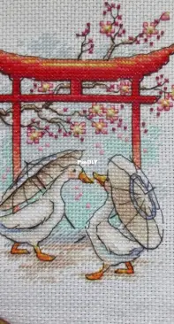 Goose stories by Anna Petunova --- Sakura