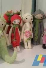 My Lalylala dolls by Lydia Tresselt.