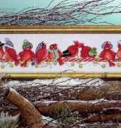 Design Works 5473 - Jingle Birds Row