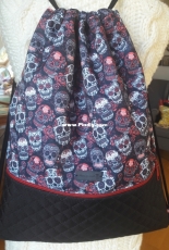 Backpack in skulls - My work