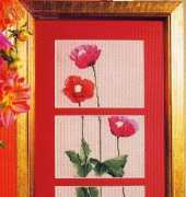 Jane Greenoff magazine - Poppies triptych