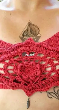 Bloodimaryart - Marina Russo - Muladhara Crop Top