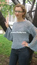 Amy O Neill Houck - Half Crazy, A Crocheted Sweater