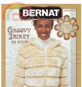 Groovey Jacket to knit  FREEBIE 235 Bernat