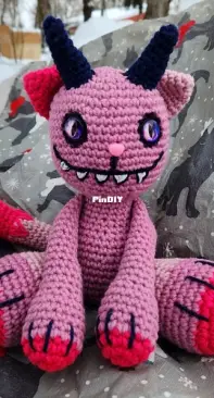 Cuddly Crafts - Joyce Vlietstra - Lil Devil Kitty - Free