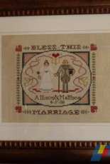 Bless This Marriage Wedding Sampler Stitch