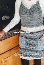 Twisted Knot Crochet - Cassie Stebelton - Made with Love Apron