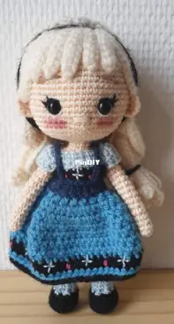 Crochet Frozen Elsa
