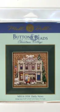 Mill Hill - Buttons & Beads - Winter Series Christmas Village - MH14-1934 - Daily News