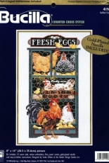 Bucilla 41946 / Janlynn 023-0326 - Ruffled Feathers XSD