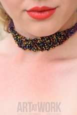 Choker in Beads by Savannah Yarns