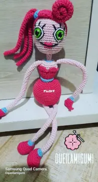 Spider Mommy Long Legs crocheted