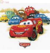 Vervaco 70.931 Lightning McQueen and friends