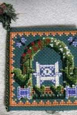 Rose Arbour Needle Case - The Formal Garden - Lesley Clarke - Textile Heritage