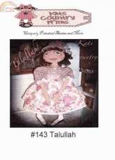 Kats Country Prims-#143-Talullah Doll 26" inch /English