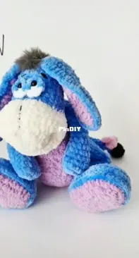 Crochet Wonders Design - Olga Kurchenko - Donkey - 26cm
