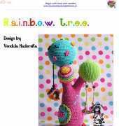 Magic with Hook and Needles - Vendula Maderska - Rainbow Tree