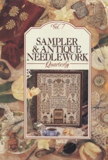 Sampler and Antique Needlework Quarterly SANQ - Vol.7 - Fall 1992