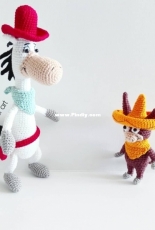 Ter art - Teresa Rojas - Quick Draw McGraw and Baba Looey- Spanish