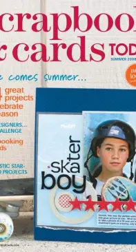 Scrapbook and Cards Today  Issue 10 Summer 2008