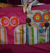 Owl bags made for me