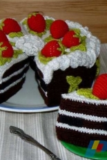 Muravka - Chocolate cake with strawberries - Russian - Free