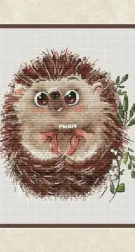Milena Stitch - Hedgehog by Elena Mityakina