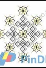 Elizabeth Almond FR0032 Interweave - Blackwork pattern- Free