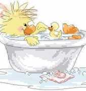 DMC K5003 Suzy's Zoo - A Soak in the Tub