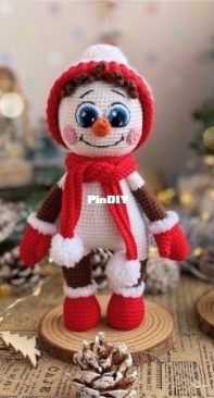 Sovushkin Mir Toys - Elena Ashlapova - Snowman