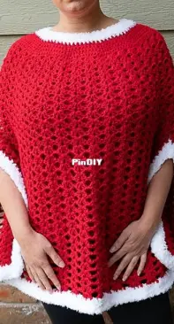 Ashlea Konecny - Holly Jolly Poncho - Free