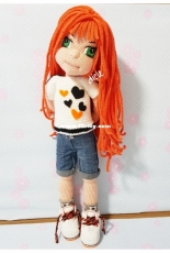Dicle Yaman - New orange doll Designed