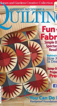 American Patchwork and Quilting Issue 105 August 2010