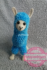 Blue, little lama.