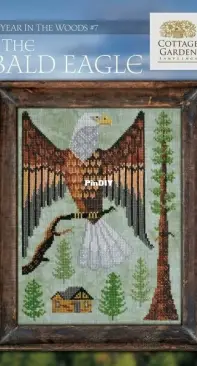 Cottage Garden Samplings - A Year in the Woods #7 - The Bald Eagle XSD