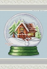 Snowball Glass by Maria Brovko - Free