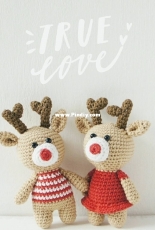 Nadezhda Irbetkina - Crochet reindeer - Translated - Free