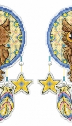 M.P. Studio / М.П. Студия P-273 - Owl Dreamcatcher XSD