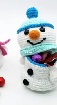 Patterns by Steph - Stephanie Risthaus - Snowman - Schneemann - English and German