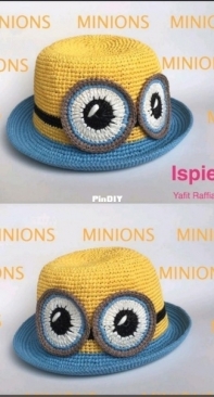 ISPIE Yafit Raffia Yarns - Minions Hat - Free
