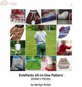 Evie pant all in one pattern by Marilyn Porter