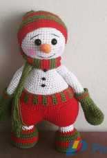 Amigurumi Snowman