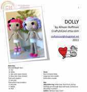 Craftyt Is Cool - Allison Hoffman - Dolly Lalaloopsy