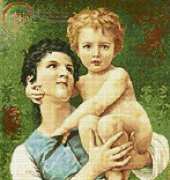 Artecy Cross Stitch - Victorian Mother and Child