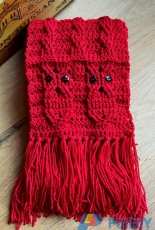 atime4allseasons - Aimee Cunningham - Owl Cable Scarf