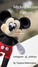 KnitToys - Tatyana Medvedeva - Mickey Mouse